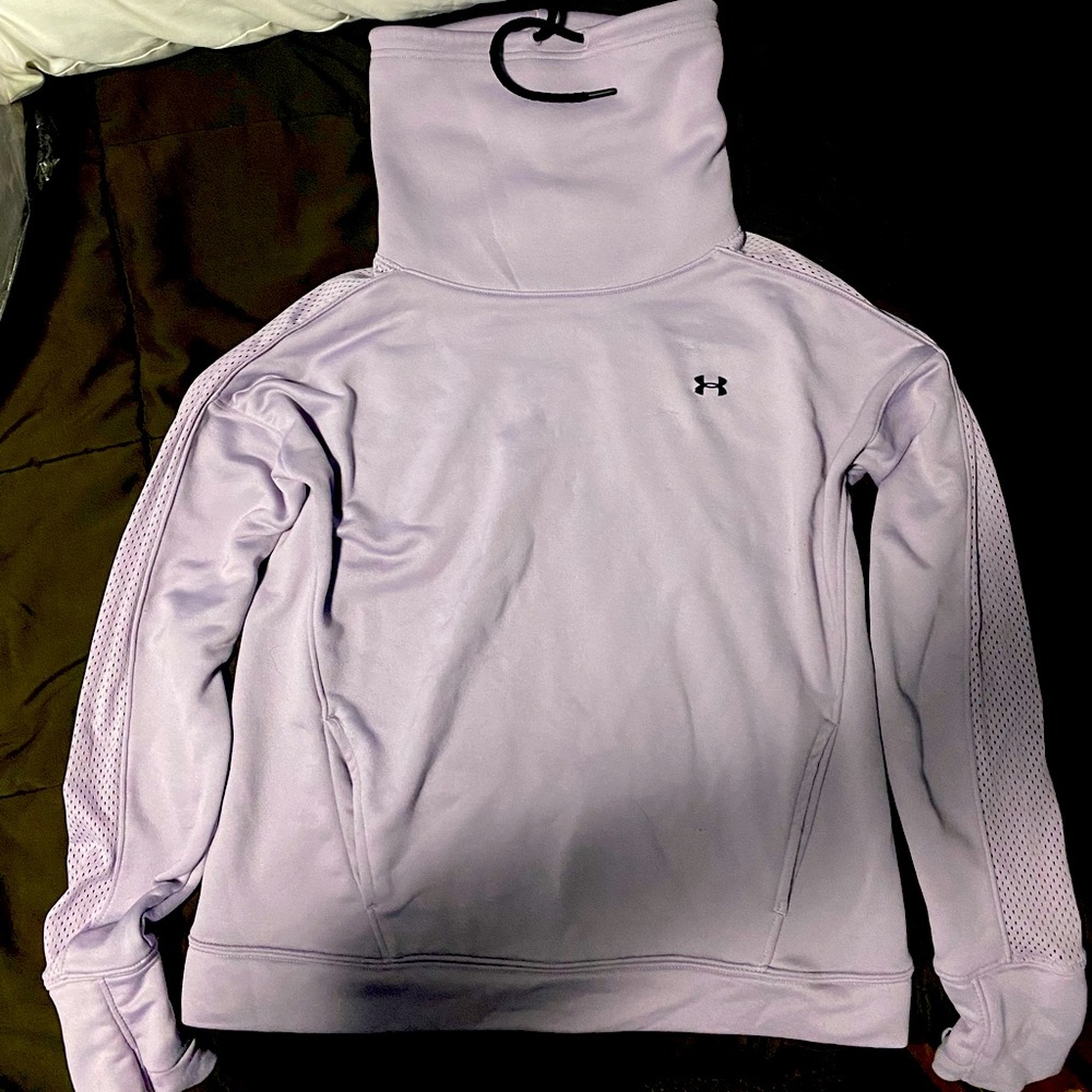 Lavender under armour sweatshirt